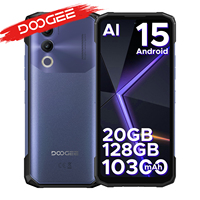 Doogee Blade20 Rugged Phone Gemini Ai Android 15 10300Mah Battery 6.6'' Hd+ Display 4Gb 128Gb Global Version Ai Mobile Phone Nfc