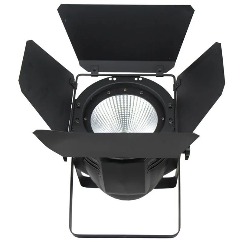 200W RGBW Spot Par LED light & Barndoor KTV Disco Wedding Nightclub Party Concert DMX512 Strobe effect Stage lighting Show