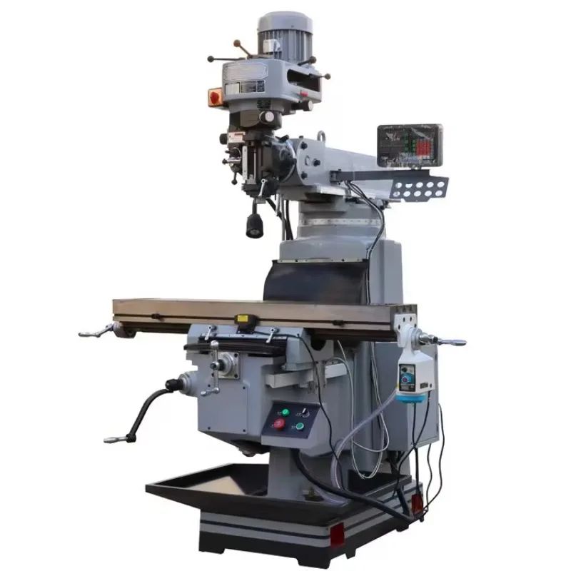 Deposit Price High-precision Vertical and Horizontal Dual-purpose Milling Machine Automatic M4/M5/M6 Turret Milling Machine