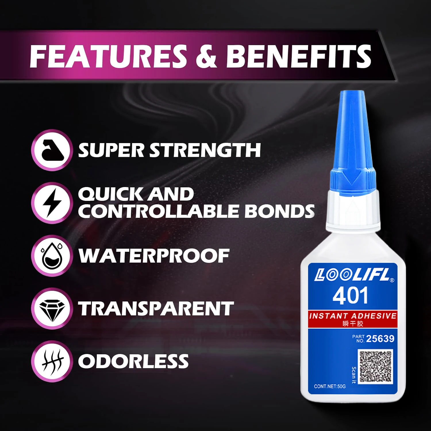 1-3pcs 50g, 401 슈퍼 접착제, 순간 건조 시아 노 아크릴 레이트 접착제, 세라믹 DIY 공예 접착제, 세라믹 수리 매직, 세라믹 / 목재 / 금속 / 유리를위한 강력한 범용 접착제, 효과적인 수리 도구.