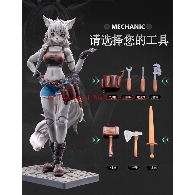 Disponibile LADoTOYS ERA-001 Liya-Alopex Fix Ver. Giocattoli modello da collezione 1/12 Fox Beautiful Girl MYSTIC LAND Furry Fandom