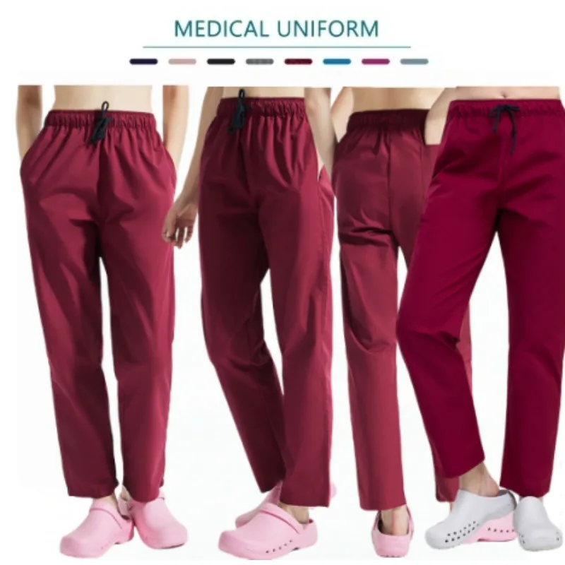 سراويل عمل عصرية للأسنان مع حبل حزام مطاطي: أسلوب إعادة تعريف بيئات المختبر