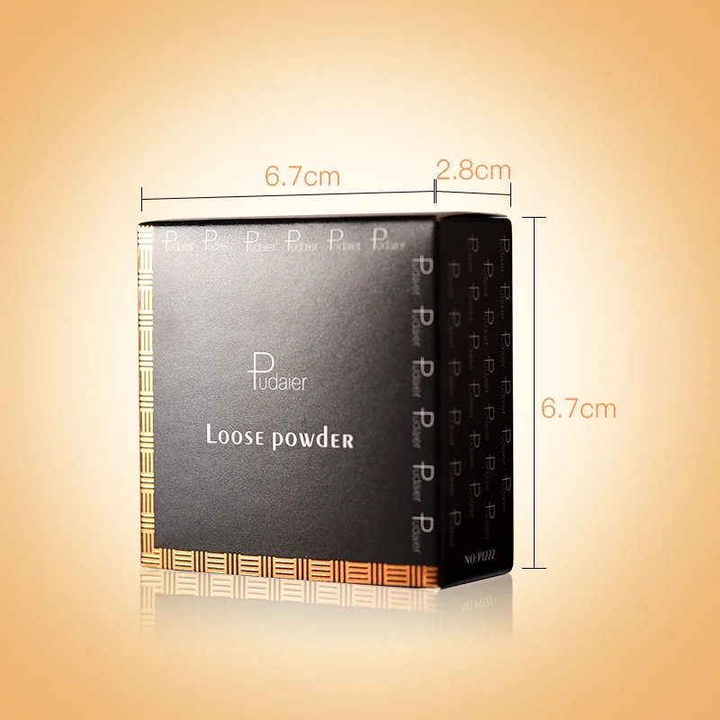 Matowy Perłowy Korektor Puder Utrwalający Podkład do Twarzy Kompaktowy Długotrwały Kontrolujący Wydzielanie Sebum Sypki Puder Utrwalający Makijaż