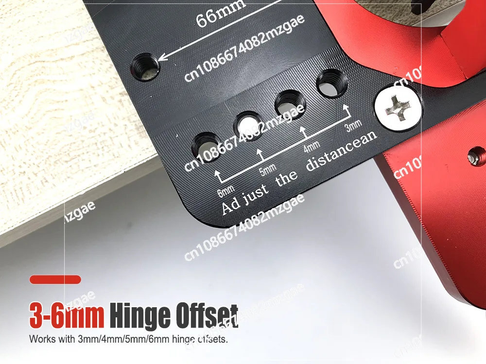 

Woodworking 35mm Hinge Hole Opener Cabinet Door Panel Hinge Punching Positioner Hinge Drilling Installation Aids