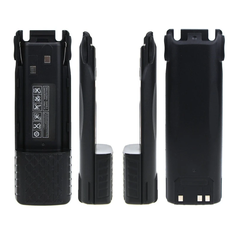 2pcs For Baofeng UV-82 UV-82L Two Way Radio Baofeng 7.4V BL-8 3800mAh Li-ion Battery