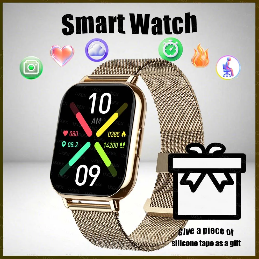 

Роскошные часы, умные часы для мужчин, 1,83 HD, полноэкранный беспроводной вызов, часы с фото на заказ, женские часы, Android Ios, рождественский подарок