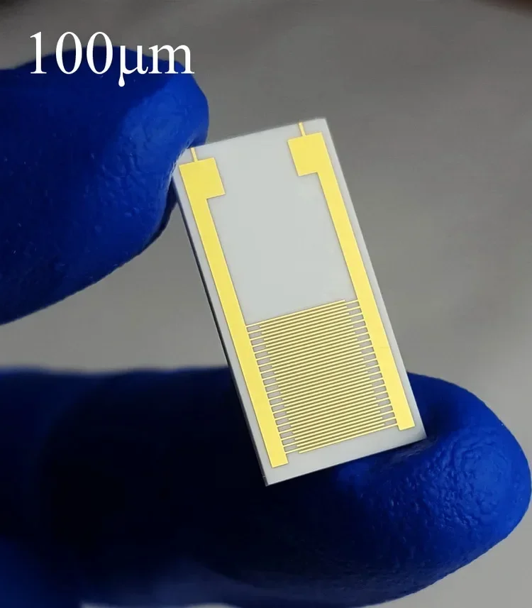 Керамический интерdigital Electrode Конденсаторная матрица Чип датчика влажности биогаза 10 мм X 20 мм