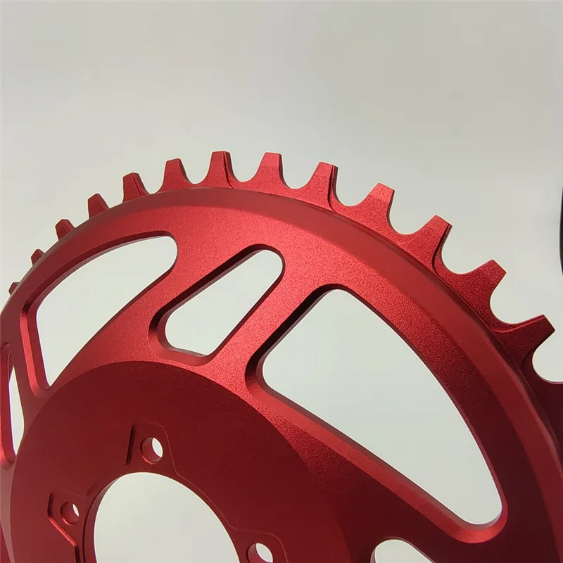 M20K Chainring Sprocket 42T For Bafang BBSHD Mid Drive Motor Electric Bike Replacement Chainwheel Protector