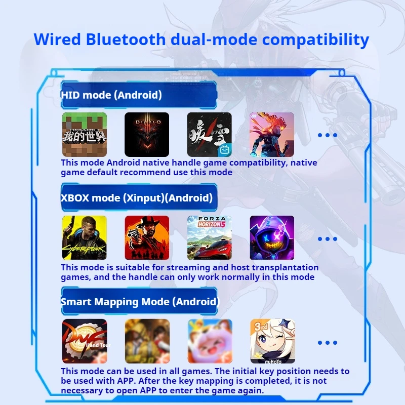 Memo S3 Controller Bluetooth wireless Pc Xbox Ps5 Switch Android Ios Streaming Gaming Gamepad ergonomico ricaricabile Plug Play