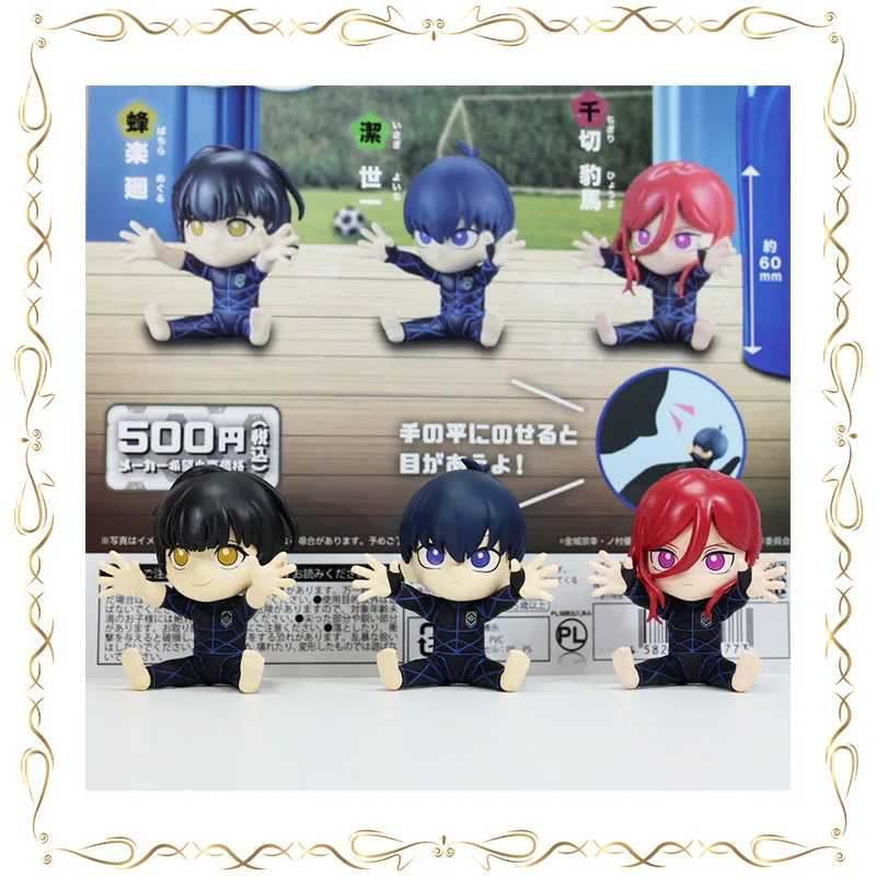 

BLUE LOCK Bachira Meguru Chigiri Hyoma Gashapon Desktop Ornament Decoration Collectible Toy