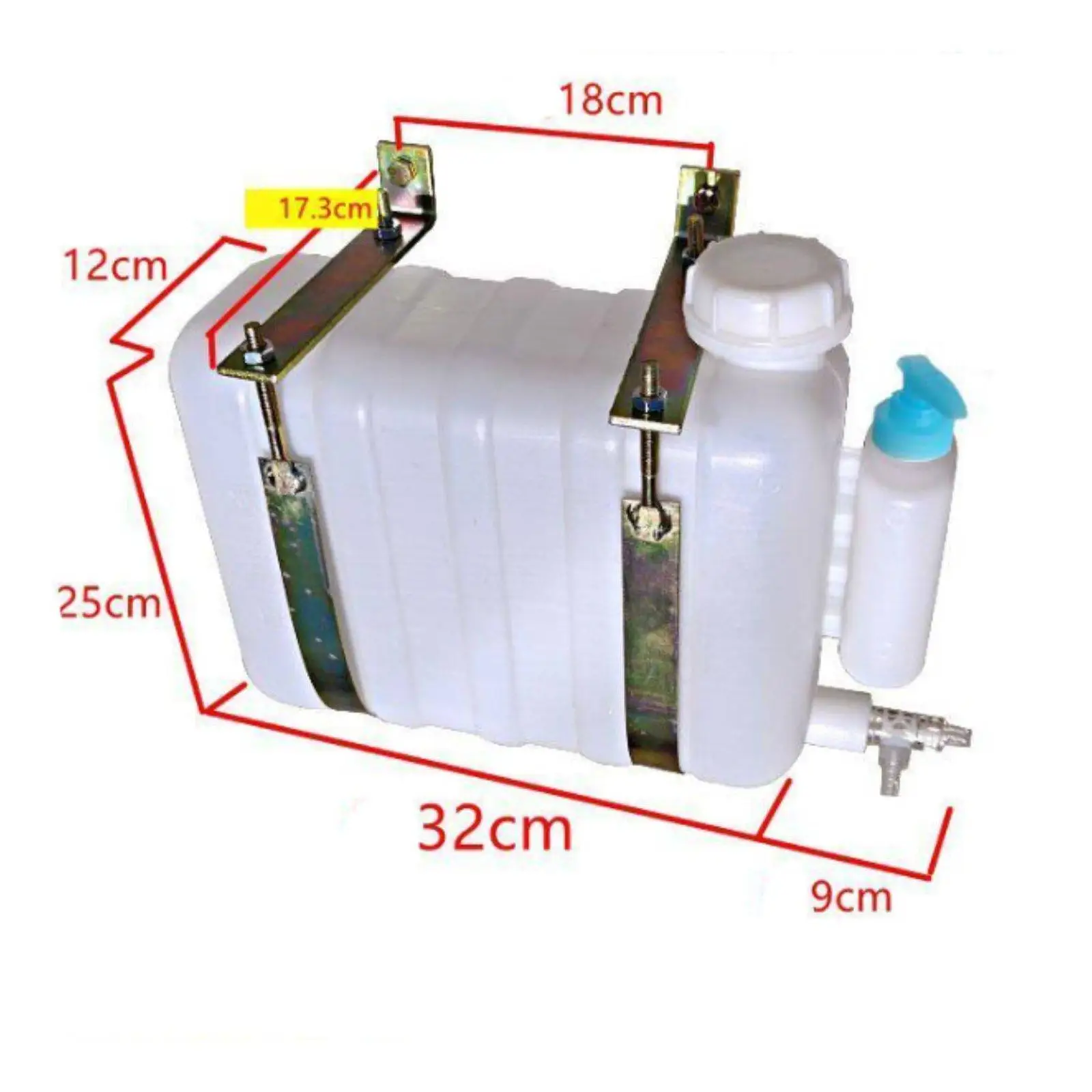 Truck Hand Wash Station With Faucet External Vehicle Water Tank Heavy Duty Truck