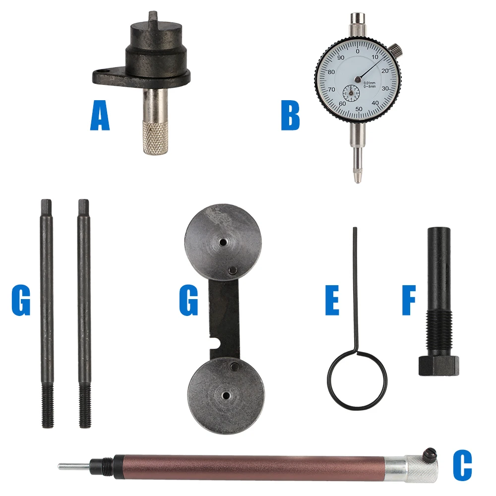 Inc Dial Gauge Tdc + Locking Tools 1.4/1.6FSi 1.4 TSi 1.2TFSi/FSi Engine Timing Tools For VW AUDI Seat Skoda T10171A