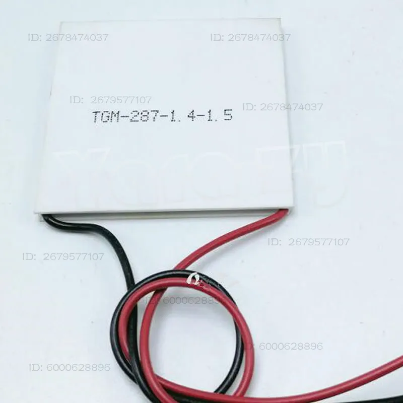 4pcs TGM-287-1.4-1.5 Generate electricity 15V1.65A 24W thermogenerator temperature resistance 230 degree thermoelectric module
