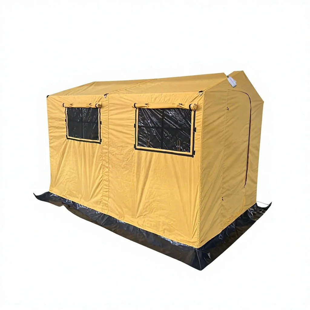 A portable family camping tent measuring 2x3 meters, suitable for mountaineering and exploration