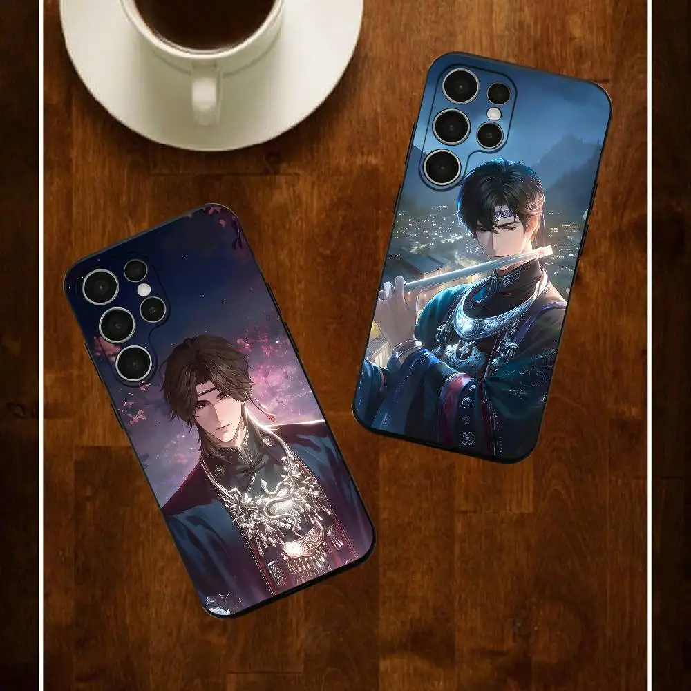 Beyond the World Baiyuan Phone Silicone Case For Samsung S24 22 20 23 21 20 Ultra Plus Lite 5G Print Cover