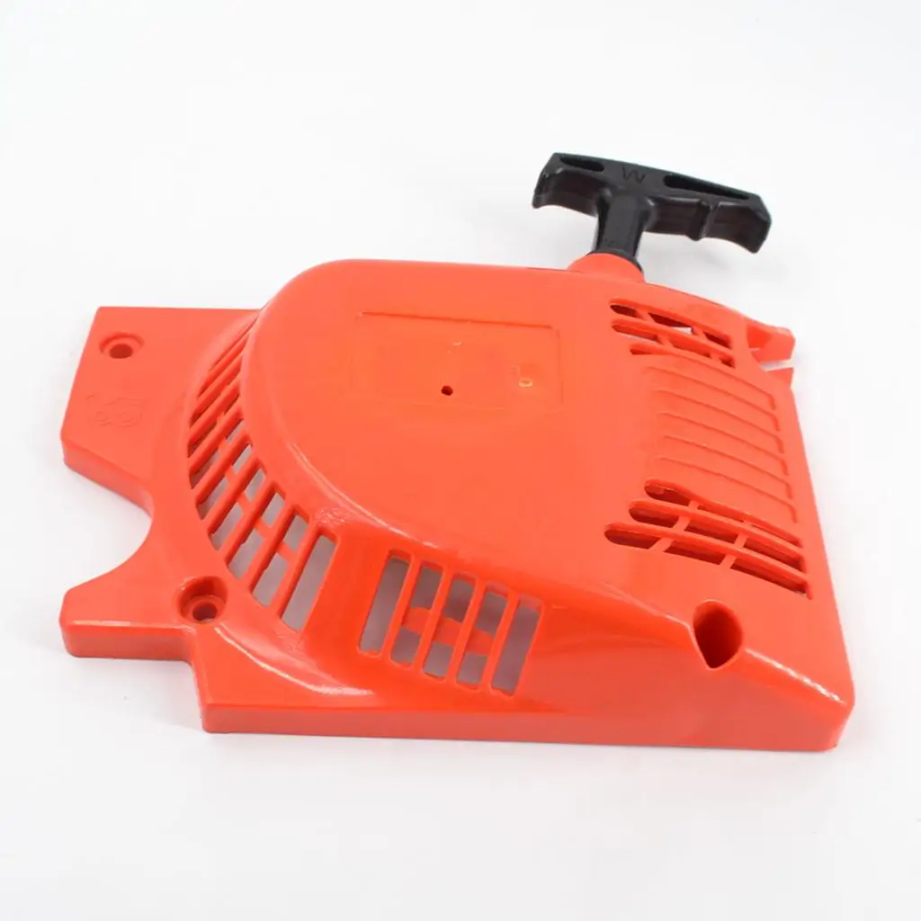 Chainsaw Pull Recoil Starter Orange Air Filter Cover Kit Plastic Spare Parts for 45cc 52cc 58cc Raptor