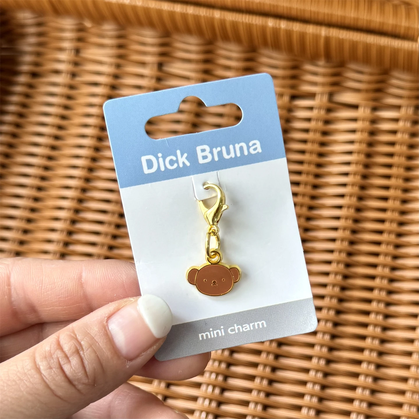 ميفي بوريس لطيف قلادة معدنية صغيرة الكرتون المفاتيح حقيبة Kawaii سستة الديكور هدية لعبة #6