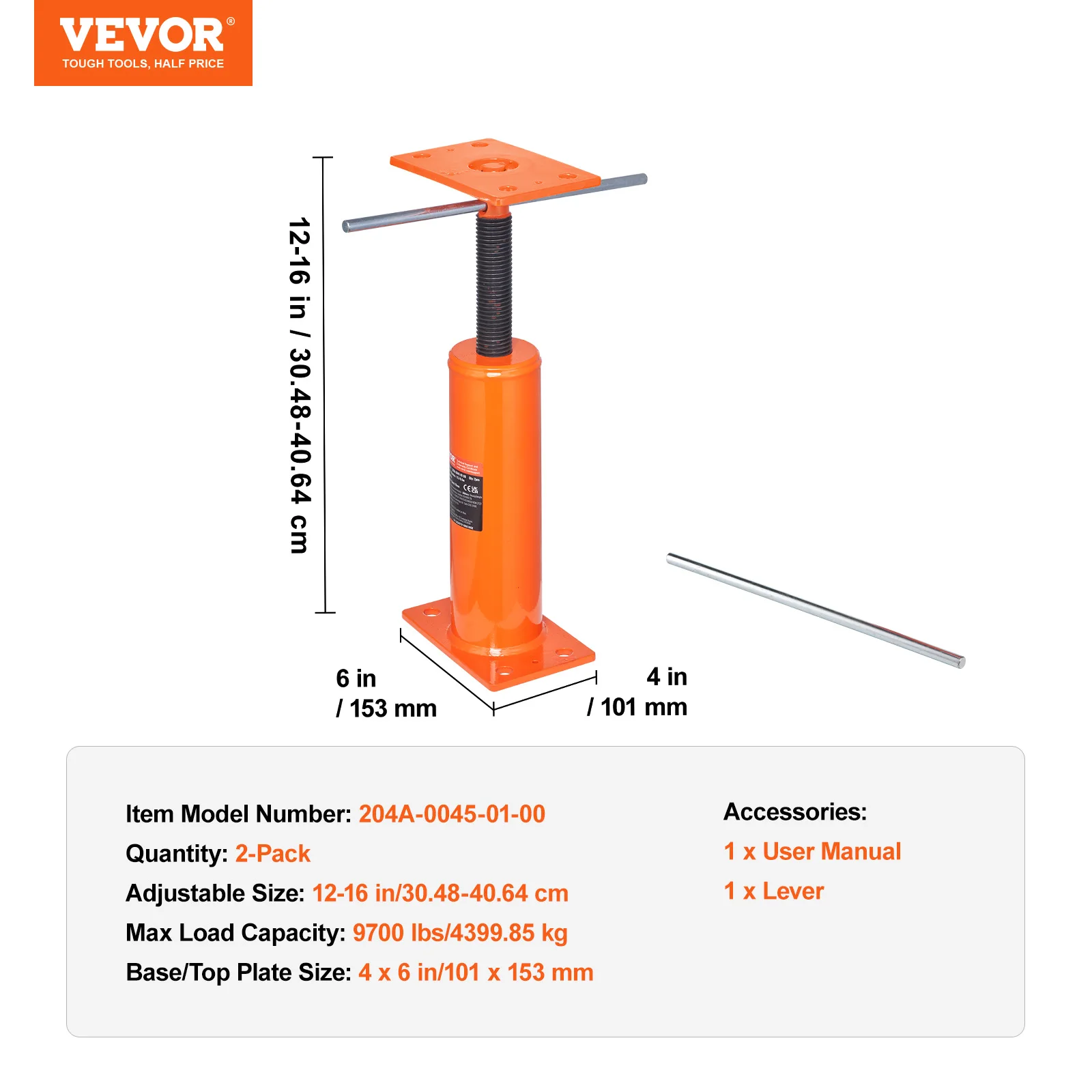 VEVOR Elektrischer Hebearm 300 Kg – 180° Schwenkbar, Aus Stahl, Für Werkstatt & Garage