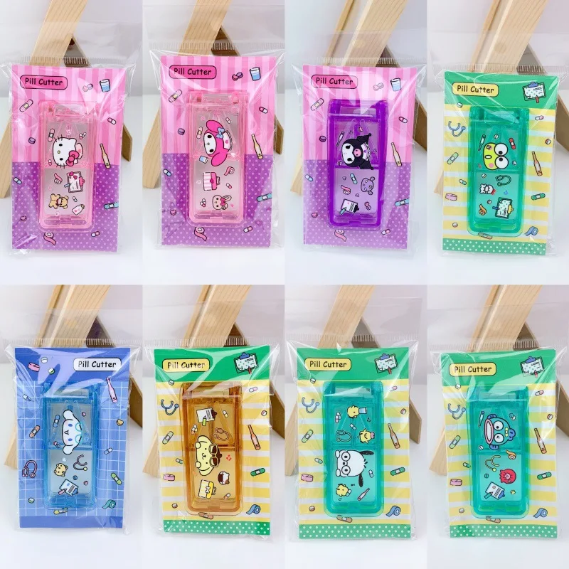 

Hello Kitty Storage Box Cute Cartoon Multi Functional Storage Small Medicine Box Desktop Accessories Student Gift Wholesale