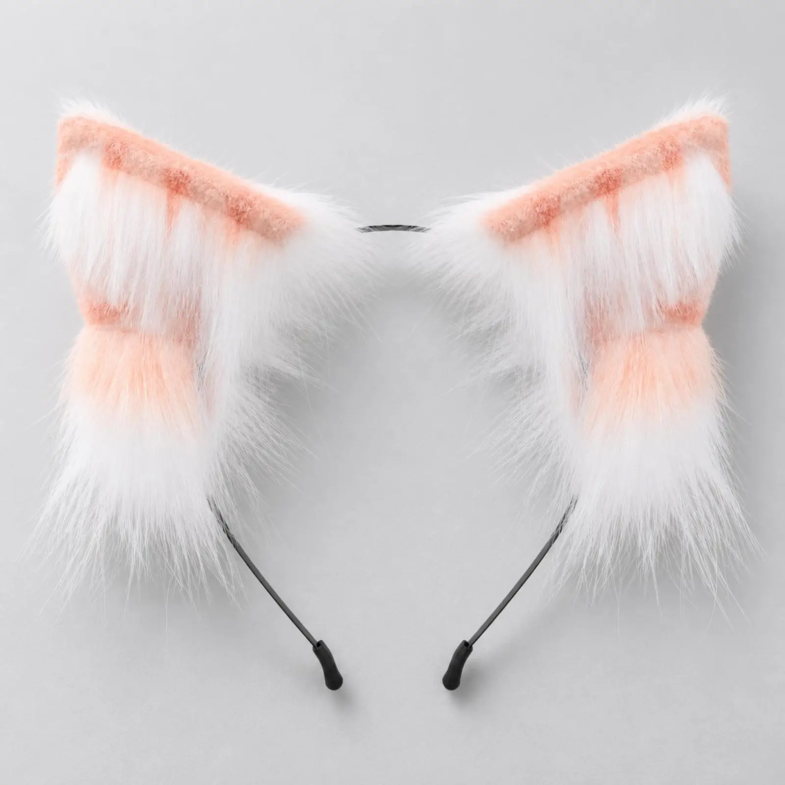 Soft Plush Cat Ear Headband Furry Hair Band for Girls Catrina Style Costume Party Accessory
