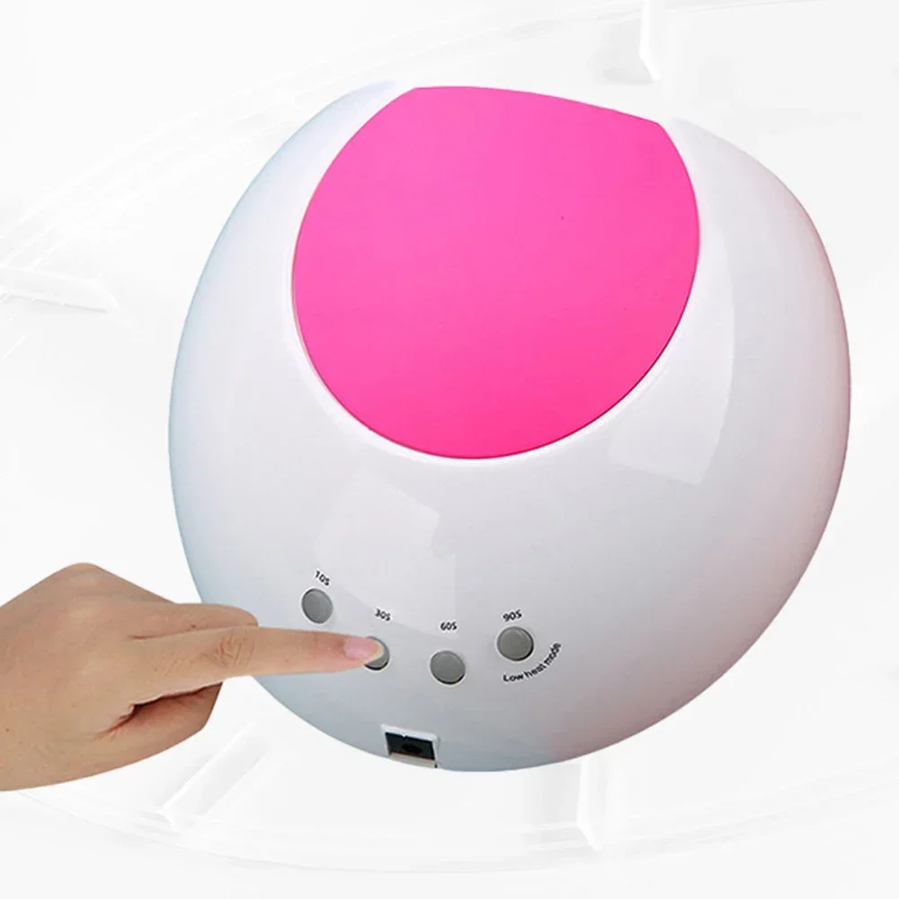 Lâmpada UV para unhas – Secagem rápida, poderosa e eficiente, com sensor automático infravermelho, para ferramentas para unhas de salão doméstico.