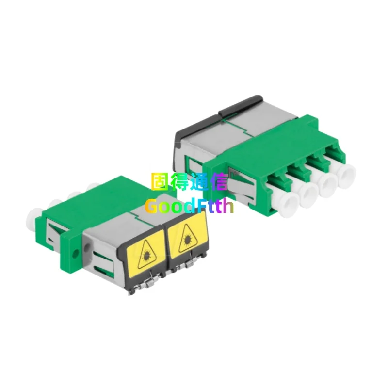 Shutter Adapters LC-LC Quad Adaptors Couplers With Premium Loss GoodFtth