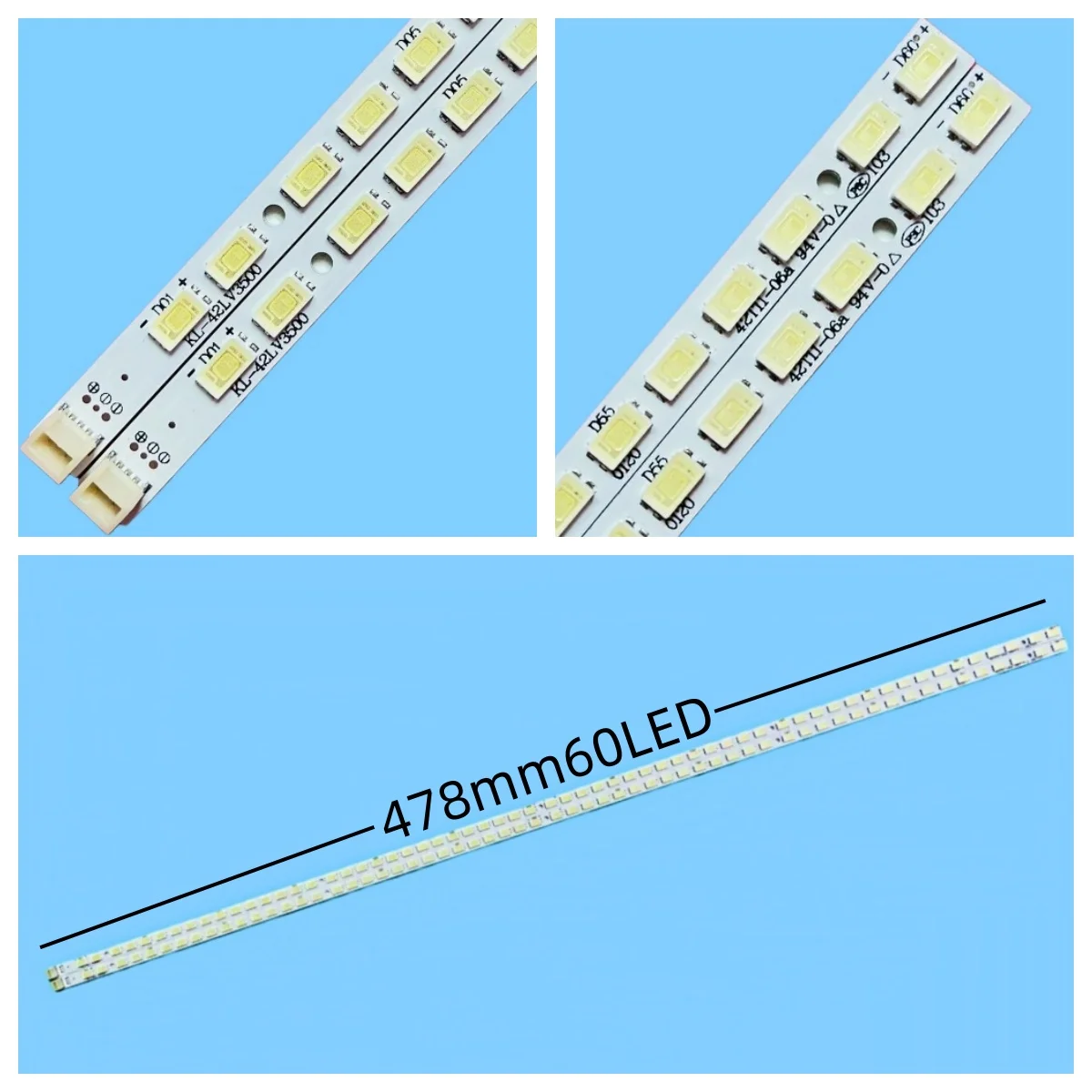 LED Backlight Strip 42T11-06a 74.42T13.001-0-CS1 For LE42X100C LE42K11 42LV3400 42LV3500 42LV3550 42LV3551 42LV3700 42LV5500