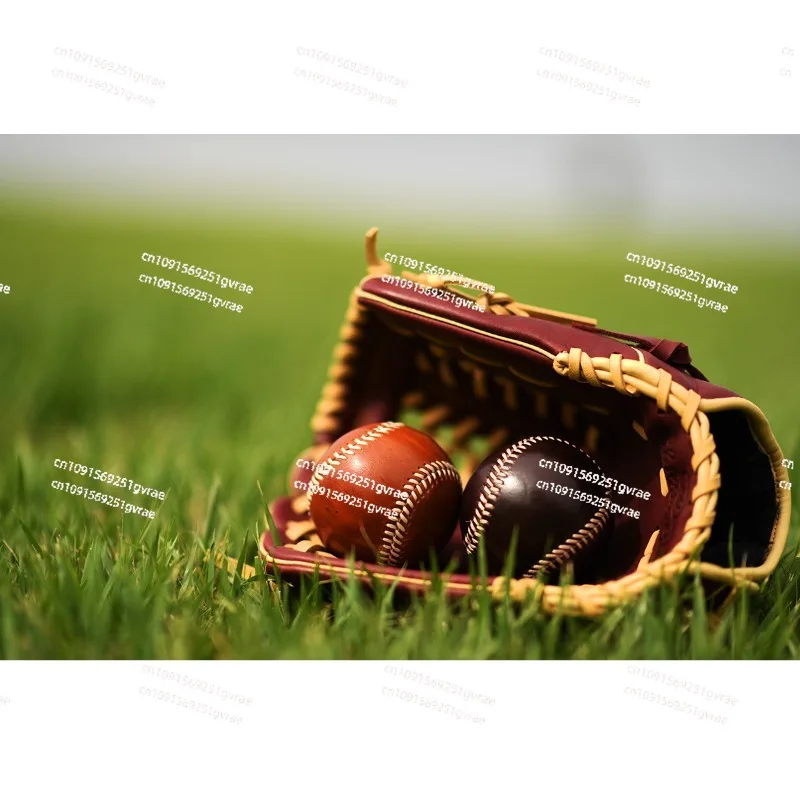 اليدوية جلد البقر الصلبة البيسبول المستوردة الطبقة الأولى الخضار المدبوغة جلد البقر اليد خياطة جمع اللعب هدية حلية