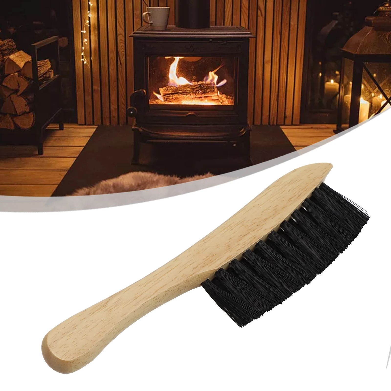 

High Quality Fireplace Brush Seam Brush Cooling Edge Seam Fire Hearth Heating Home Improvement Maintain Stoves