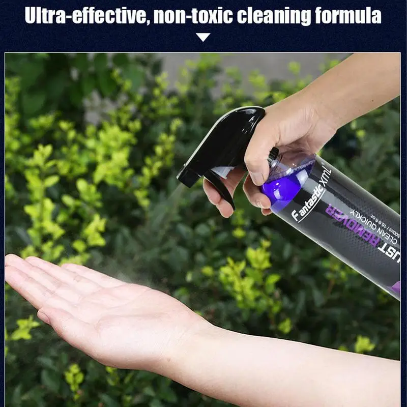 Metal Rust Remover Instant Rust Remover Spray Paint Cleaner With Neutral Formula Restore Luster And Effective Rust Removal For