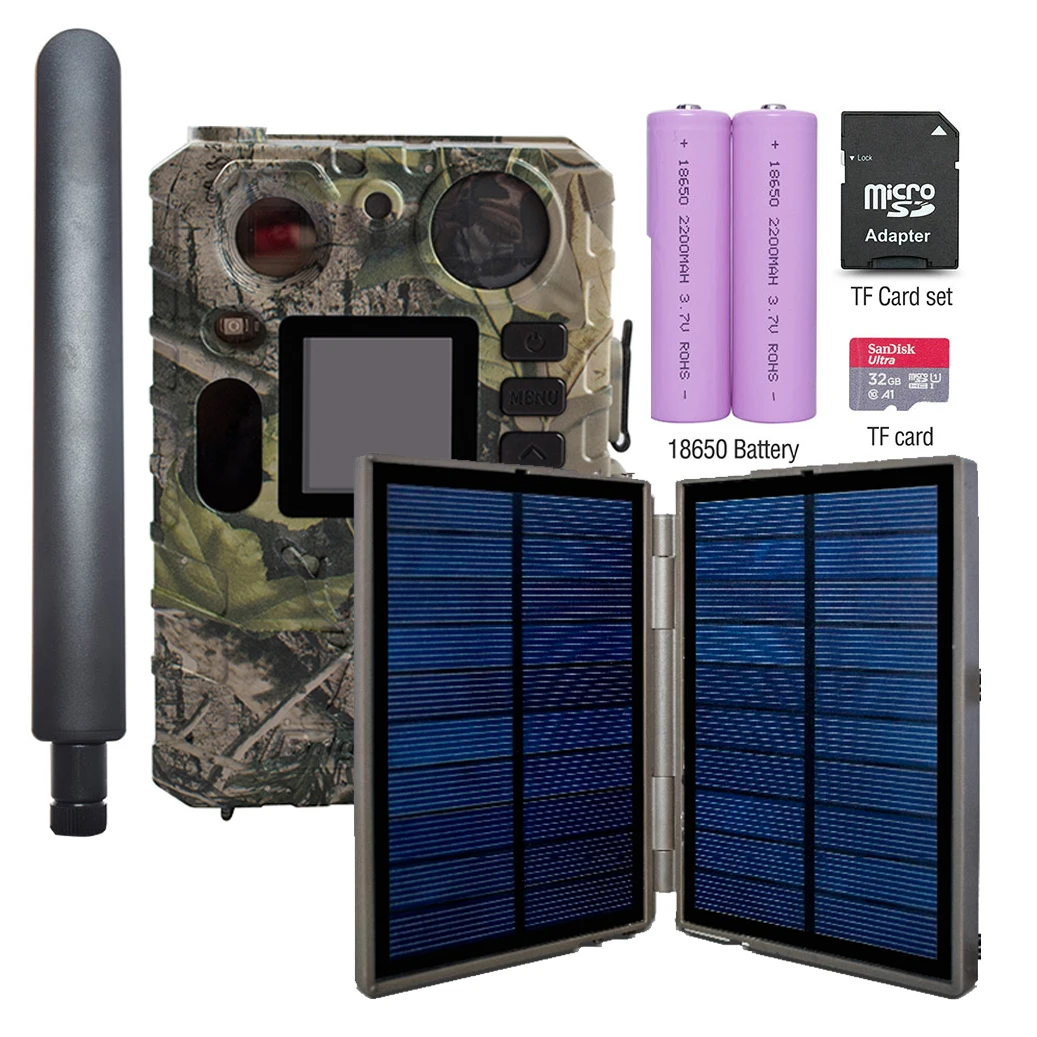 

Boly BG710-MFPS Batteries TF Card Included 940nm Black IR Night Vision Invisible 4G Wireless Hunting Camera Trail Wild Camera