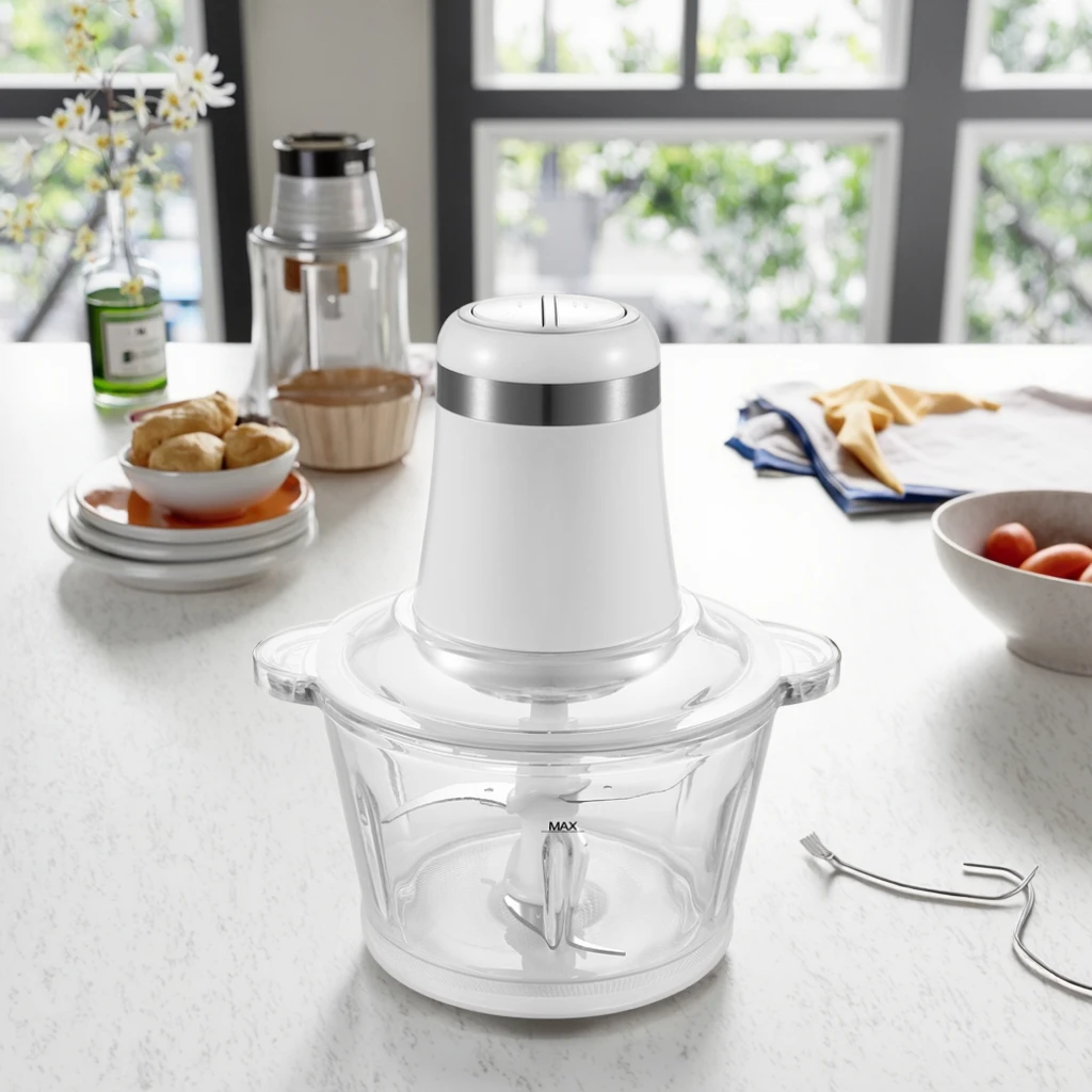 

New modelHigh-quality 350 Watt Plastic Meat Grinder, Electrically Powered Meat Cutter, Professional Food chopper