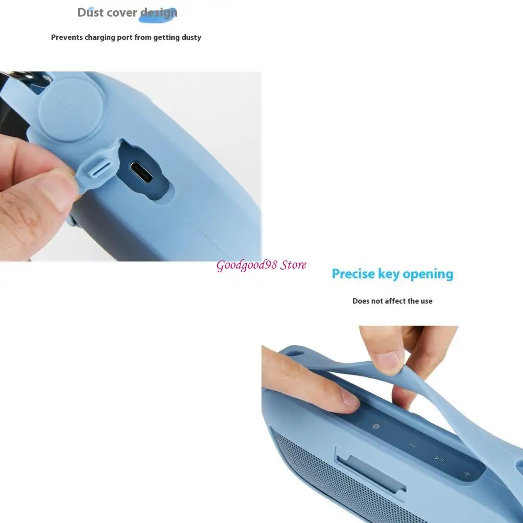 حقيبة حمل محمولة للسفر حافظة واقية من السيليكون لجيل SLF مع سهولة الوصول إلى الأزرار #1