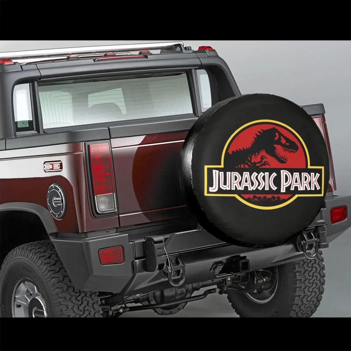 Jurassic Park Spare Tire Cover for Jeep Mitsubishi Pajero Sci Fi Dinosaur Car Wheel Protectors Accessories 14