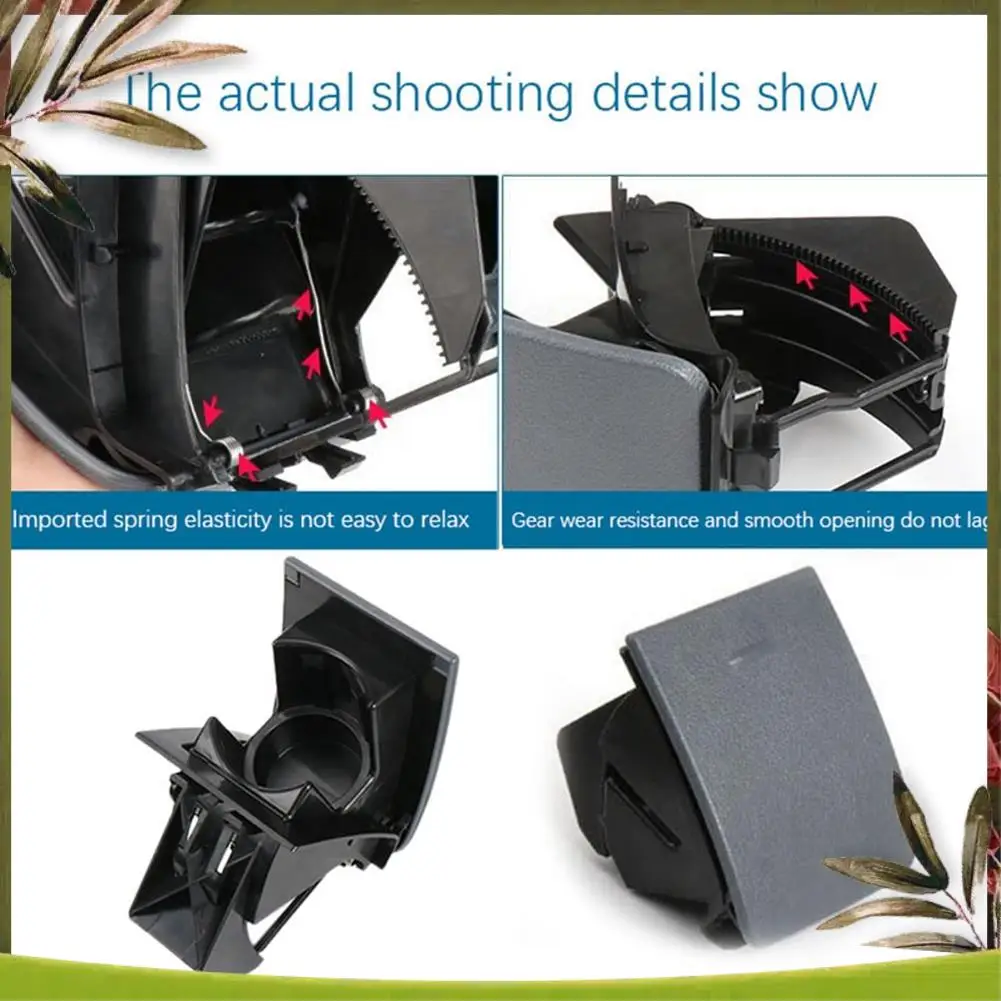 AB98-1 個車のドリンクホルダー車のドリンクホルダーアクセサリーメルセデスベンツ W636 W639 Vito Viano A6396800458 (グレー)