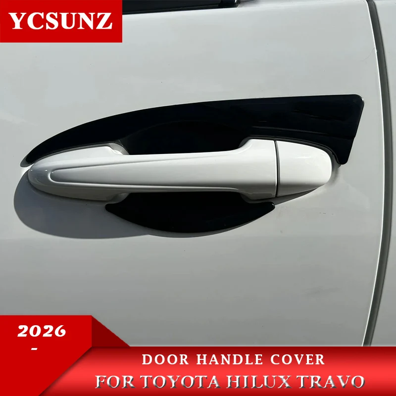 ABS Handle Bowl Cover For Toyota Hilux Travo 2026 Car Styling Accessories Double Cabin YCSUNZ