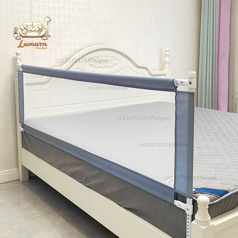 150-200cm Baby Safety Bed Guardrail Adjustable Height Bed Barrier Liftable Baby Activity Fence Portable Bed Rail Bumpers