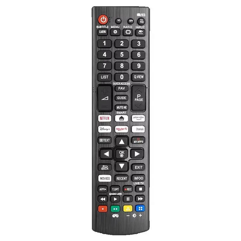 Control Remoto Universal Compatible con LG Smart TV Ultra HD LED LCD HDTV 3D 4K, Control de Repuesto con NETFLIX y PrimeVideo
