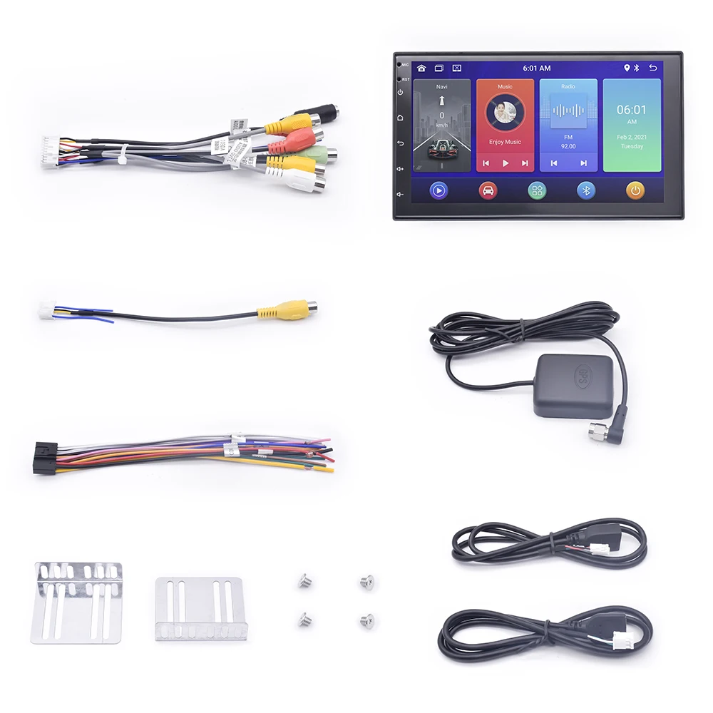 

2025 Selling Well 2+32G Android Car Player HD Touch Screen 7 Inch Car Radio Stereo