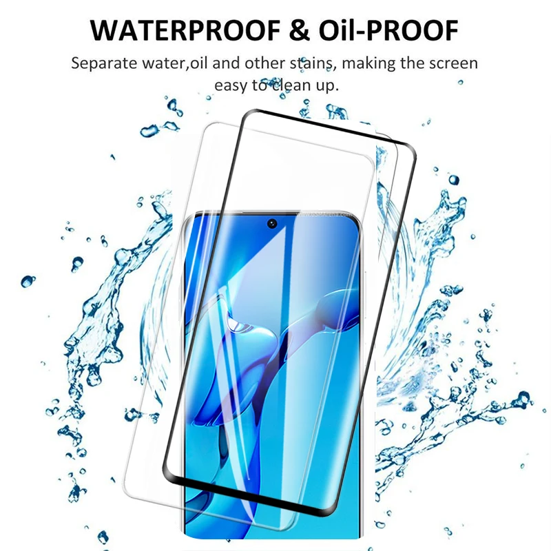 5Pcs Full Cover Tempered Glass for Oppo Reno8 Lite Screen Protector for Reno 8 Lite Camera Glass Reno8 Z Pro Plus 5G 4G Glass