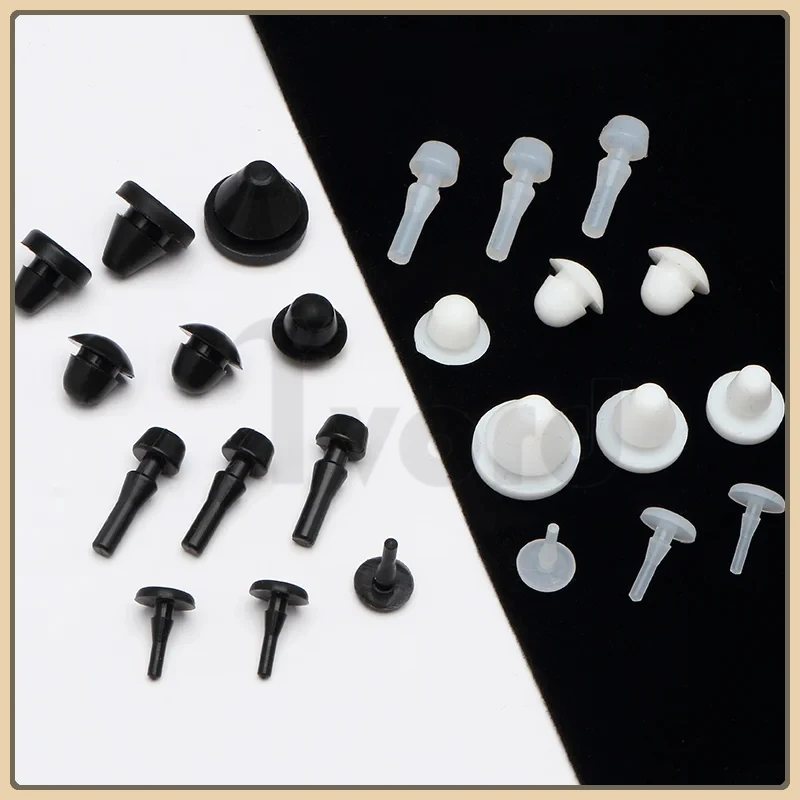 Silicone Plug Rubber Stopper Eyelet Damping High Elasticity Protective 3mm4mm5mm6mm8mm9mm10mm12mm14mm16mm Anti-collision Sealing