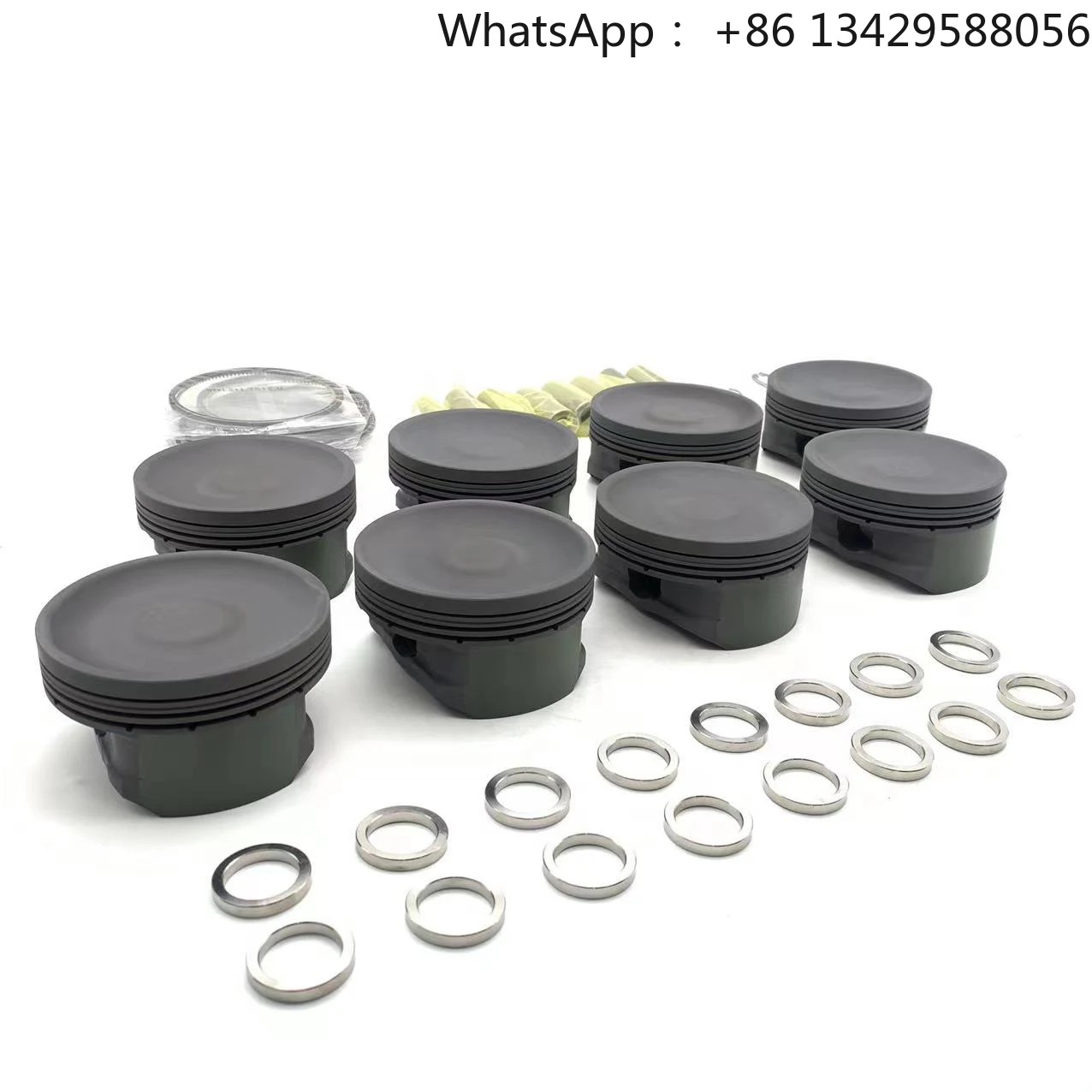 

M113K 97mm Forged Piston for Mercedes Benz M113 5.0L 5.5L AMG E55 CL55 CLS55 S55 SL55 G55 for Sleeved Block One Set 8 Pieces