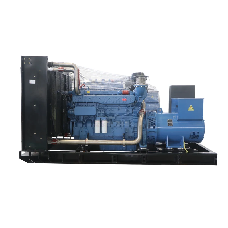 

600KW Silent Diesel Generator Set Industrial Soundproof Power Station Genset for Factory Construction Backup Energy Supply