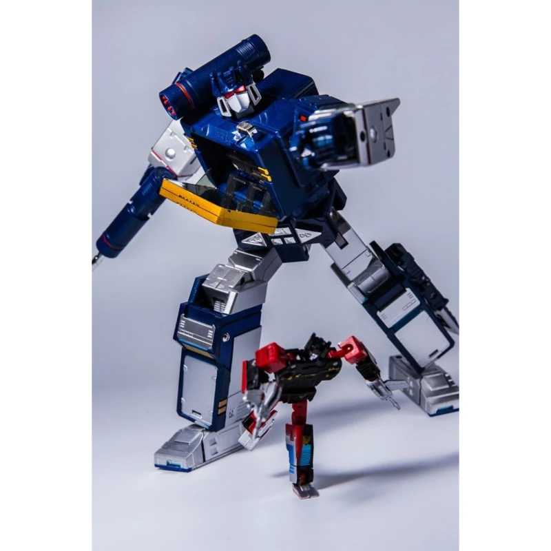 【In stock】Transformed Toys THF-01 THF-01 Sound Wave 25cm KO Moving Human Figure Alloy MP13 Gift Collection