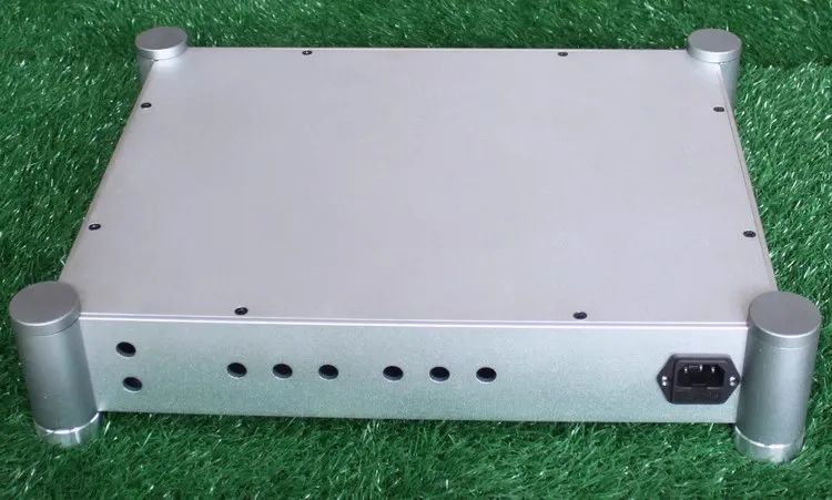 W430 H92 D340 Пескоструйный алюминиевый корпус лампового усилителя ЦАП Корпус декодера Задний корпус DIY Предусилитель Hi End Box для наушников