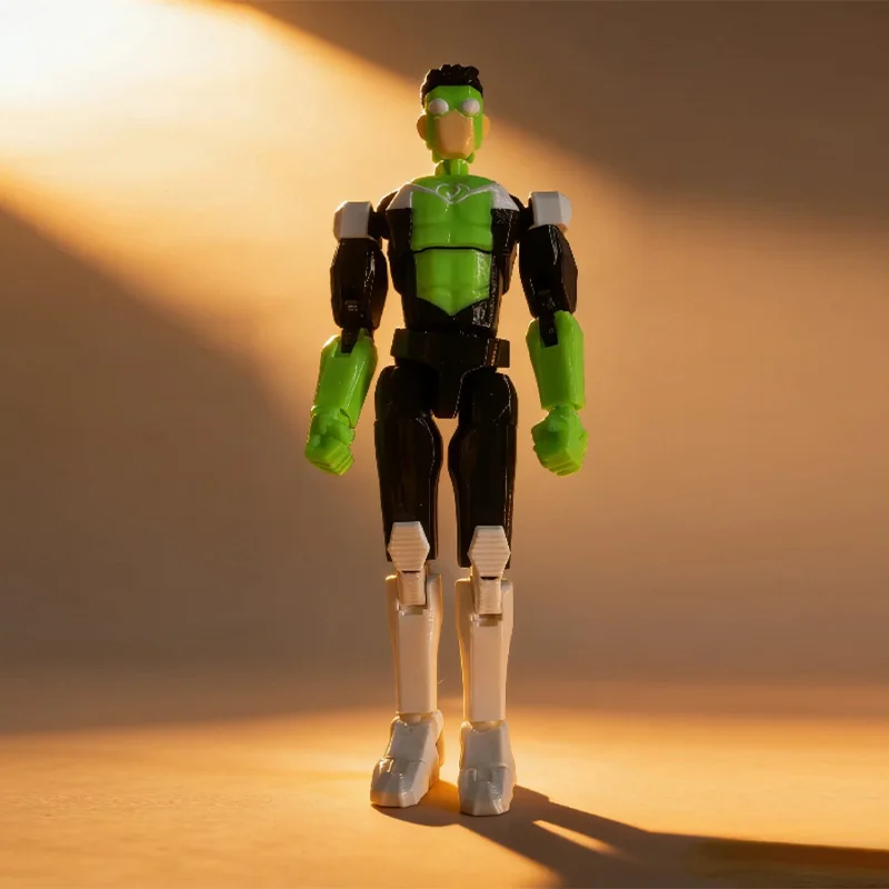 3D Printed Dummy 13 Invincible Boy Titan Model Multi-jointed Movable Action Figure Desktop Ornament Animation Model For Kids Fan image 3