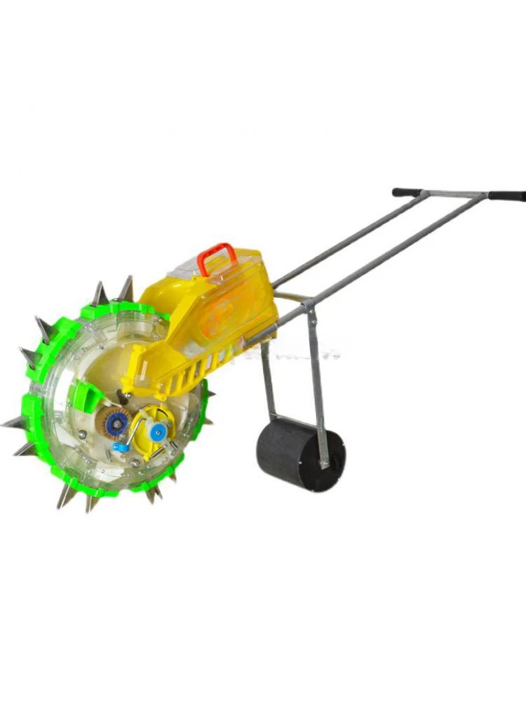 Hand-push Roller Planter Manual Seeder Peanut Corn Soybean Multi-function On-demand Machine Fine Sowing Fertilizer Applicator