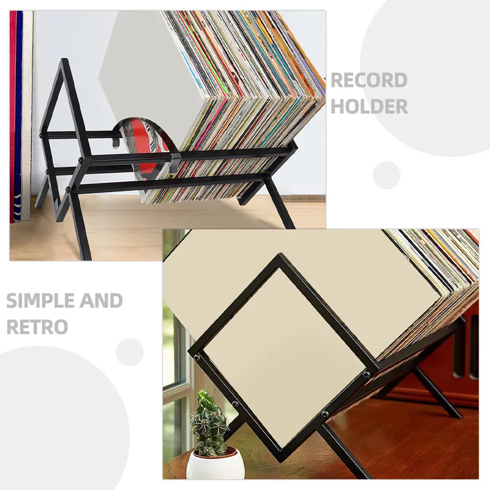 Multi-Functional Desktop Book Holder Iron Storage Rack Magazine Newspaper Stand Metal Book Organizer for Office Study Room