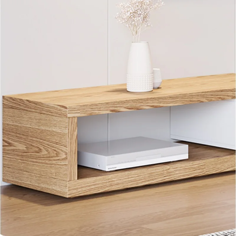 Wall Mount Console Cabinet Universal Shelf Pedestal Tv Stands Accessories Lowboard Mueble Salon Blanco Home Furniture