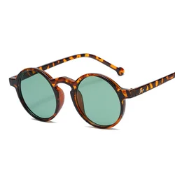 Round Sunglasses Woman Brand Designer Vintage Sun Glasses Classic Eyewear For Lady Small Frame Mirror Retro Oculos De Sol